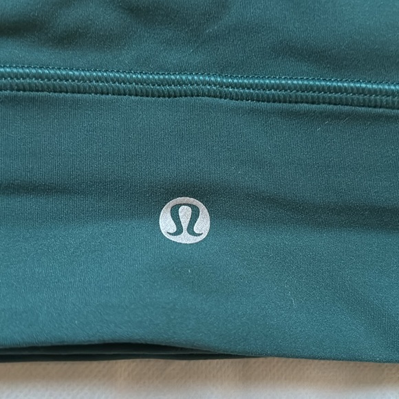 LULULEMON ALIGN V- NECK BRA C/D in STORM TEAL SZ 10 NWT - Picture 3 of 6
